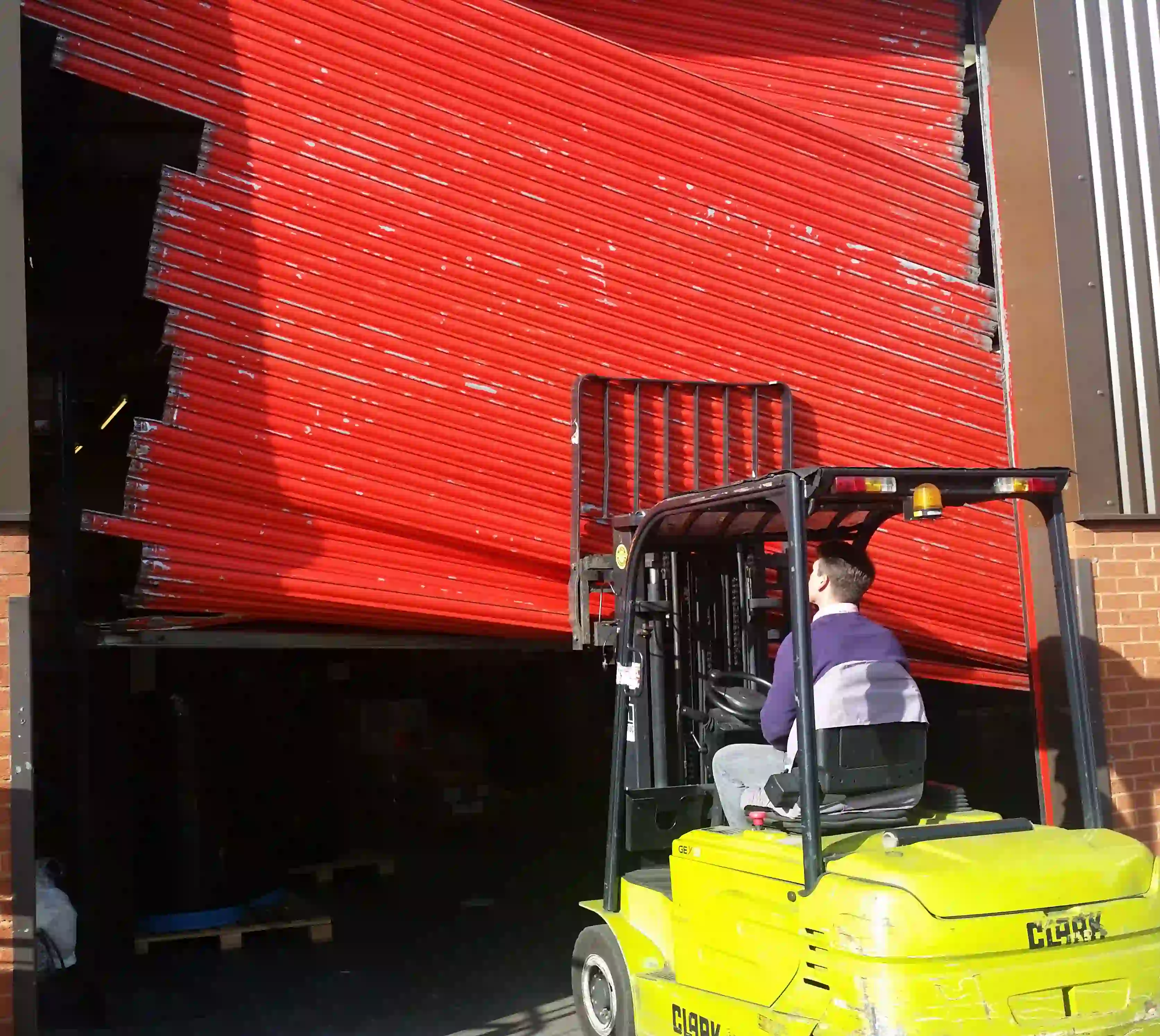 Professional roller shutter repair service in UK